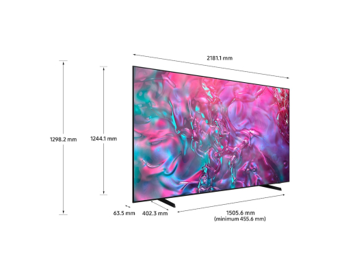 Samsung 98 Inch Crystal UHD DU9000 4K Tizen OS Smart TV - UE98DU9000UXRU