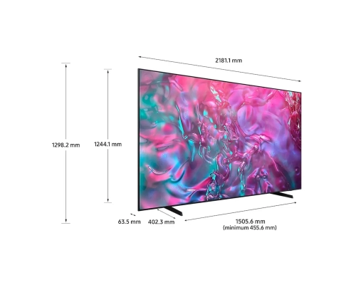 Samsung 98 Inch Crystal UHD DU9000 4K Tizen OS Smart TV - UE98DU9000UXRU