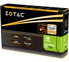 ZOTAC GeForce GT 730 Zone Edition 4GB