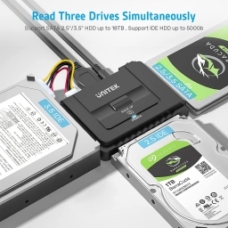 Unitek USB 3.0 to IDE and SATA Converter External Hard Drive Adapter Kit