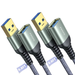 AINOPE USB Extension Cable, (2 Pack)