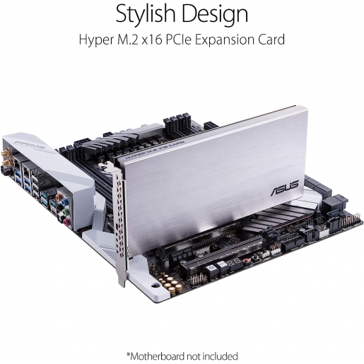 ASUS Hyper M.2 X16 PCIe 4.0 X4 Expansion Card
