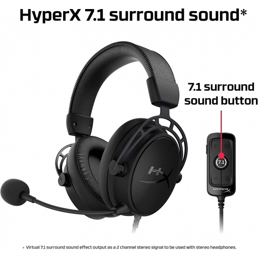 HyperX Cloud Alpha S ,7.1 Surround Sound