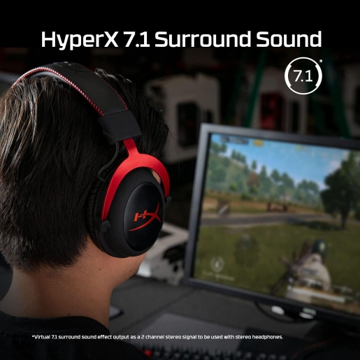 HyperX Cloud II USB 7.1 Surround Sound,