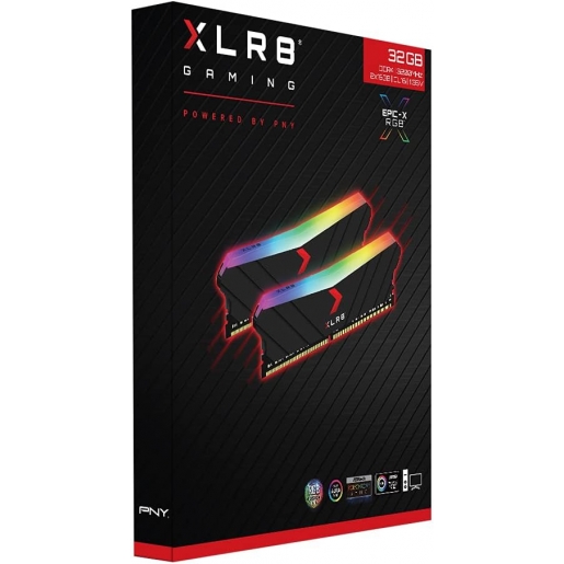 PNY XLR8 Gaming 32GB (2x16GB) 3200MHz 