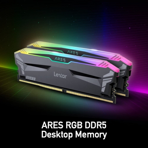 Lexar ARES RGB 32GB (2x16GB) DDR5 RAM 6000MHz