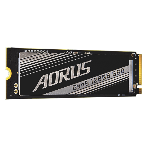 GIGABYTE AORUS Gen5 12000 SSD 1TB PCIe 5.0 AG512K1TB G10