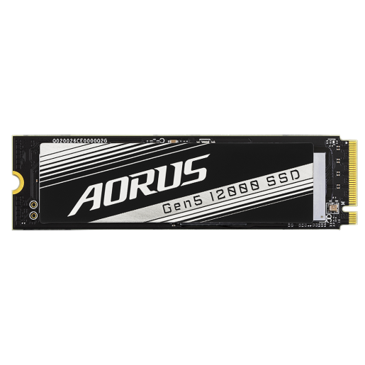 GIGABYTE AORUS Gen5 12000 SSD 1TB PCIe 5.0 AG512K1TB G10