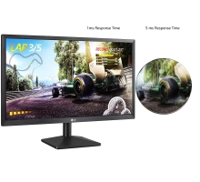 LG 22 Inch Monitor - 75Hz, 1ms, FHD - 22Mk400