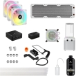 CORSAIR Hydro X Series iCUE Link XH405i Custom Cooling Kit - White