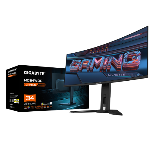  Gigabyte MO34WQC 34" WQHD OLED 175Hz 0.03ms With Speakers