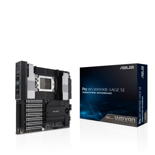 ASUS Pro WS WRX90E-SAGE SE EEB Workstation Motherboard, AMD Ryzen Threadripper PRO 7000