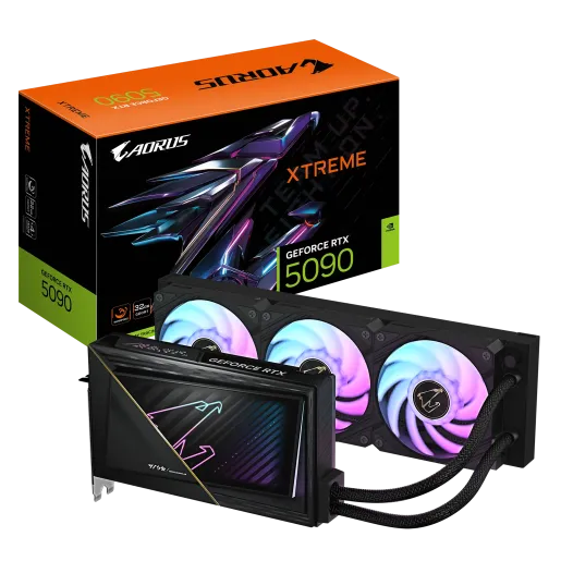 AORUS GeForce RTX 5090 XTREME WATERFORCE 32GB GDDR7