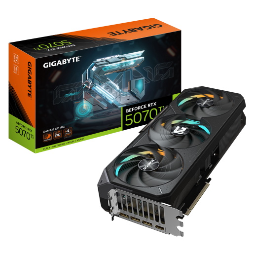 GIGABYTE GeForce RTX 5070 Ti GAMING OC 16GB GDDR7