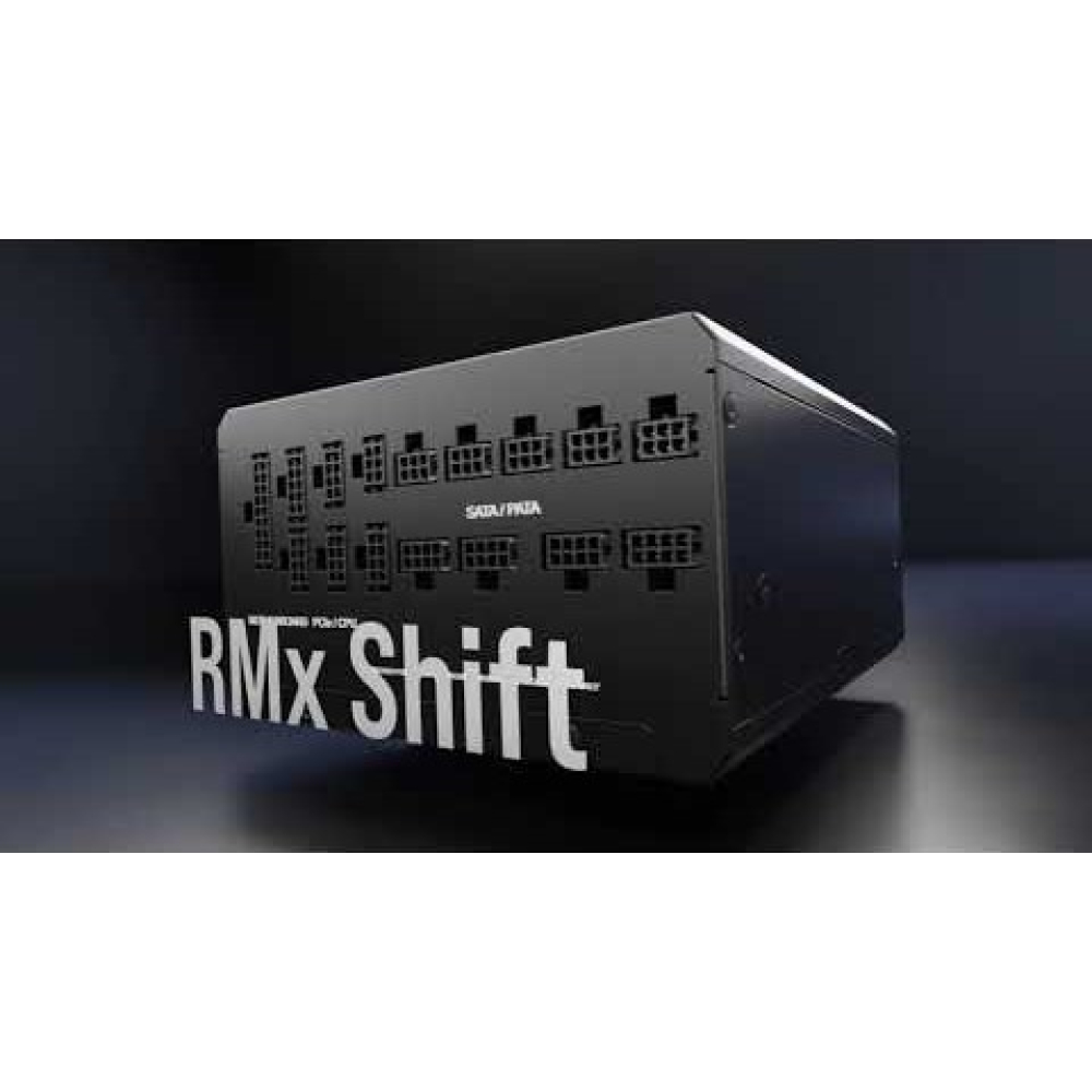 Introducing the CORSAIR RMx SHIFT PSU Series™: Connectors on Your Side