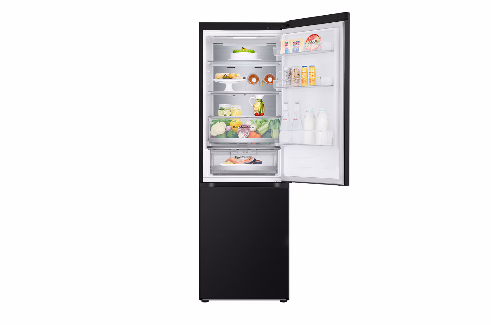 LG GR-B459FQFW.AEPQMER Black - 186x59.5x68.2 344 LT NF