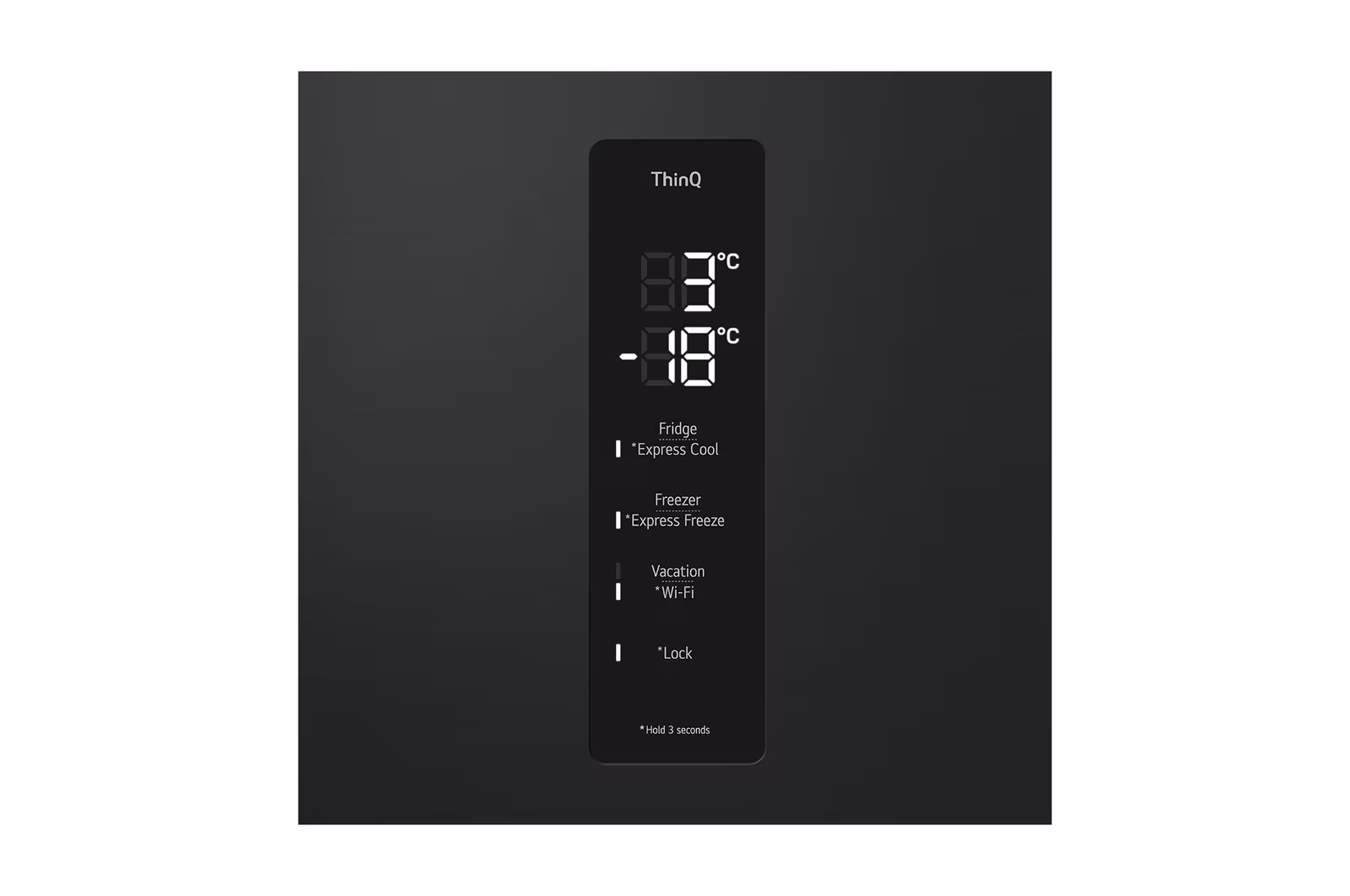 LG GR-B459FQFW.AEPQMER Black - 186x59.5x68.2 344 LT NF