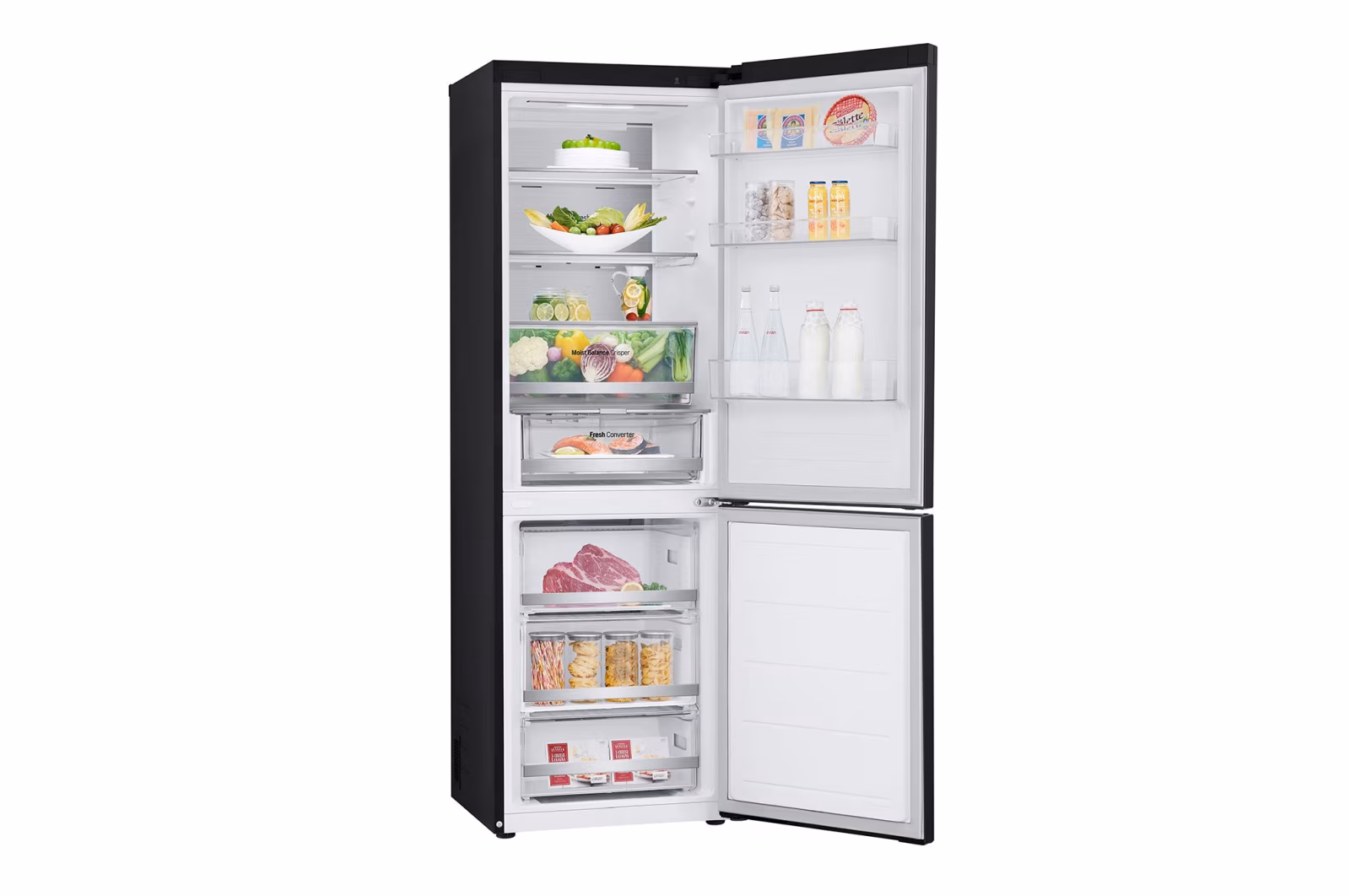LG GR-B509FQFW.AEPQMER Black - 203 x 59.5 x 68.2 cm