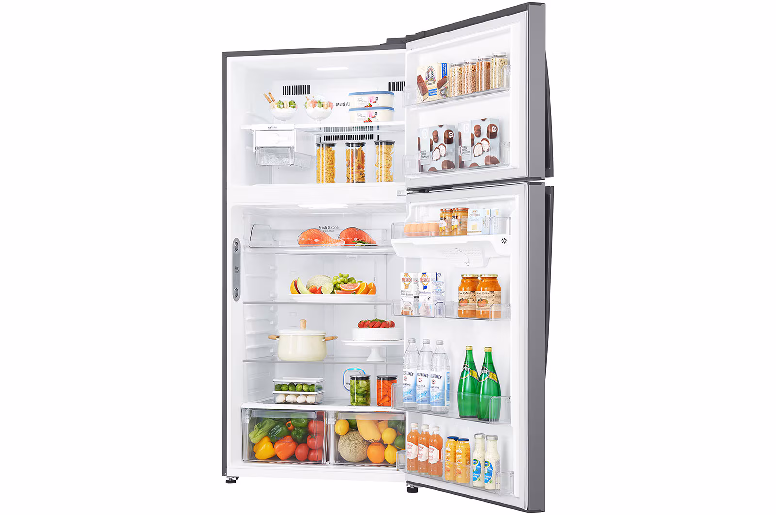 LG GR-H842HLHM.APZQMER - 184x86x73 592 LT NF Inverter Silver