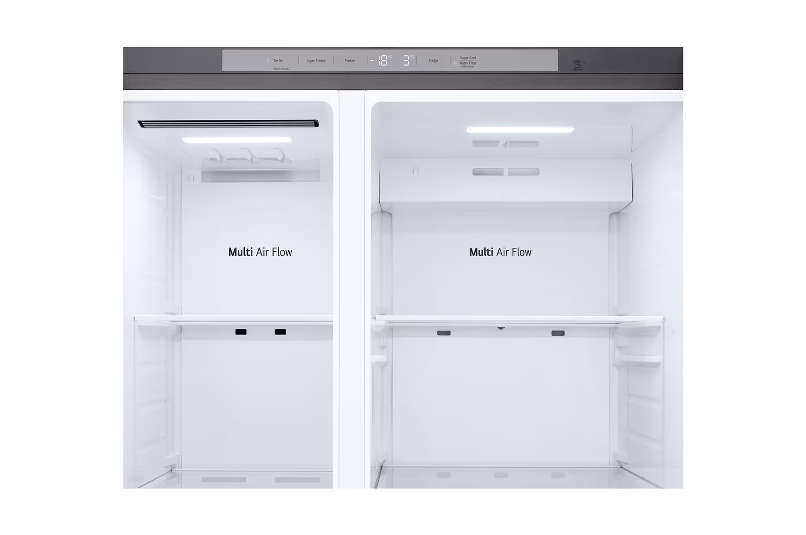 LG GR-L257KLKW.APYQMER Side-by-Side - 179x91.3x73.5 625 LT NF Inverter Dispenser Silver 