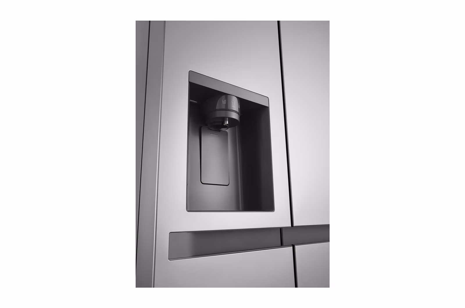LG GR-L257KLKW.APYQMER Side-by-Side - 179x91.3x73.5 625 LT NF Inverter Dispenser Silver 