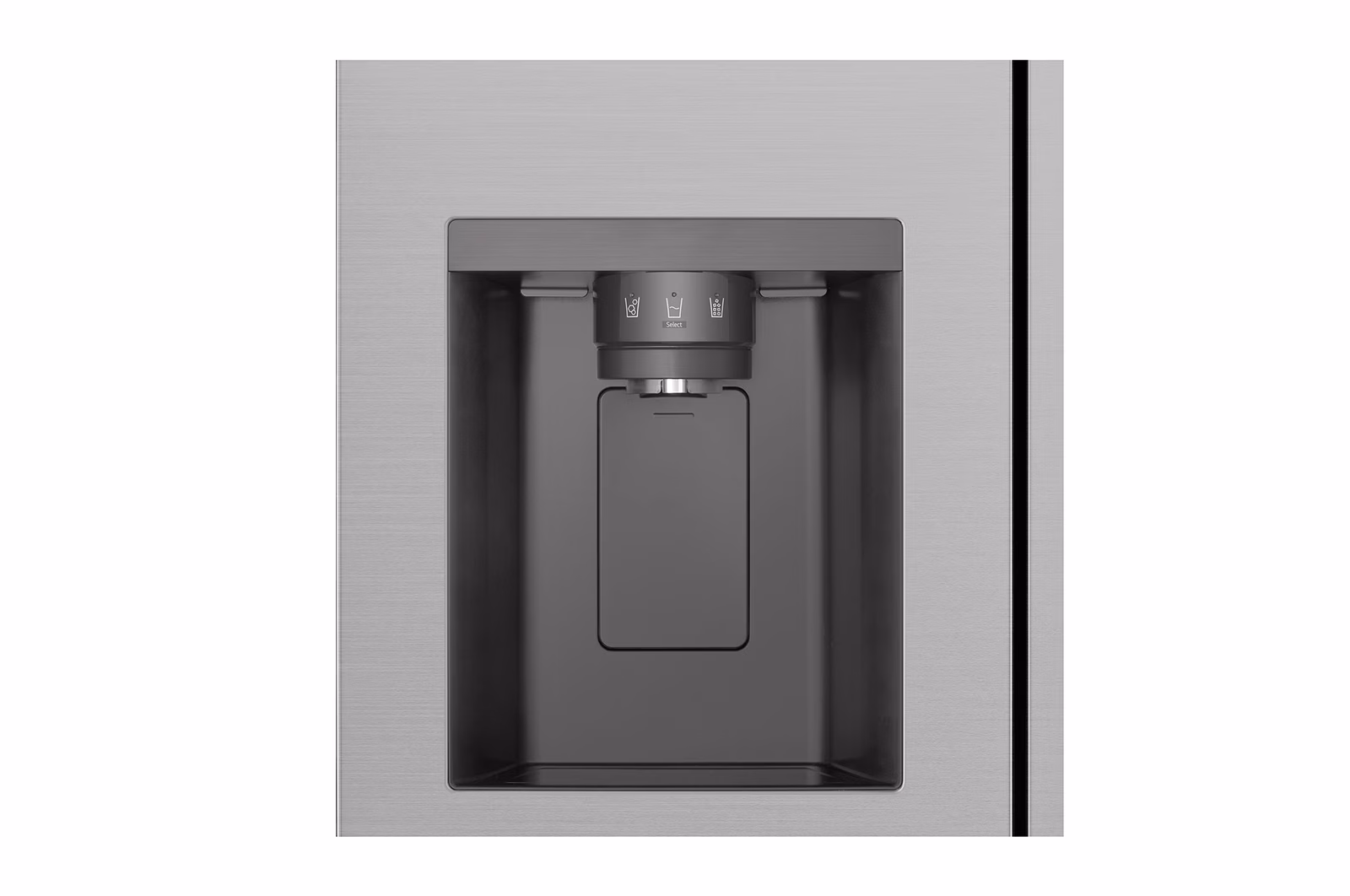 LG GR-L257KLKW.APYQMER Side-by-Side - 179x91.3x73.5 625 LT NF Inverter Dispenser Silver 