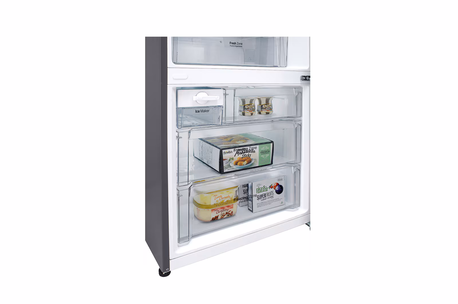 LG GC-GR-F589BLCM.APZQMER Silver - 185x70x74 446 LT NF Inverter Dislpay Ice Dispenser 