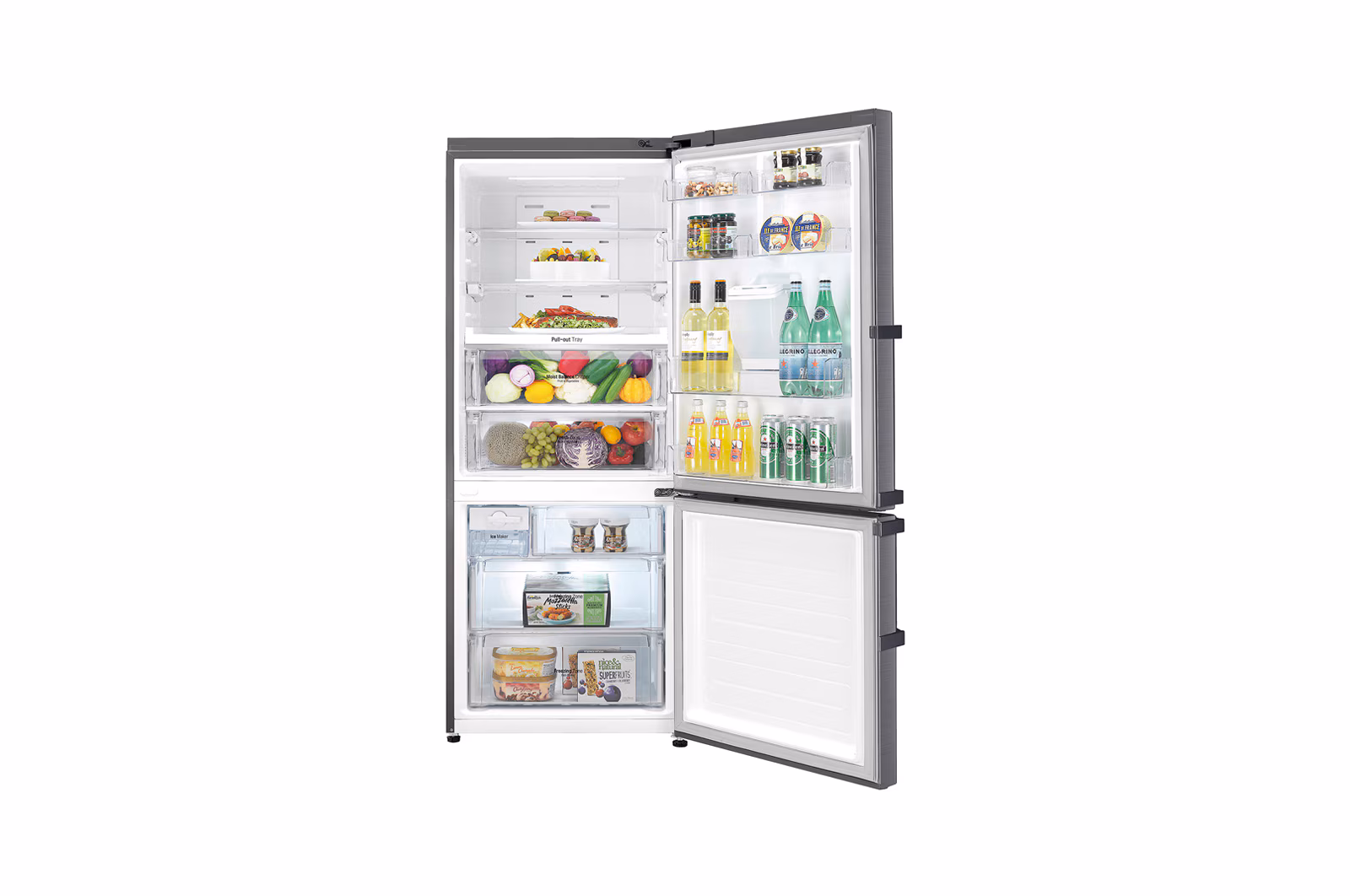 LG GC-GR-F589BLCM.APZQMER Silver - 185x70x74 446 LT NF Inverter Dislpay Ice Dispenser 