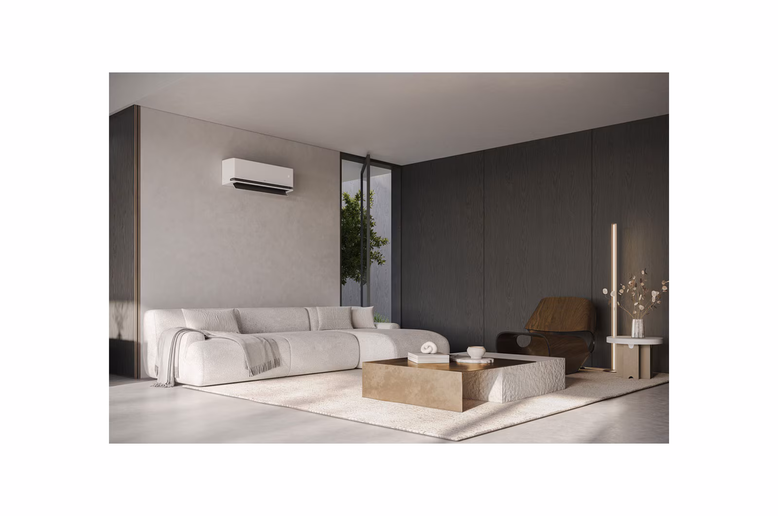 LG AI Air DA24CEH.NGGF Inverter, (70-80m2) Indoor + Complect