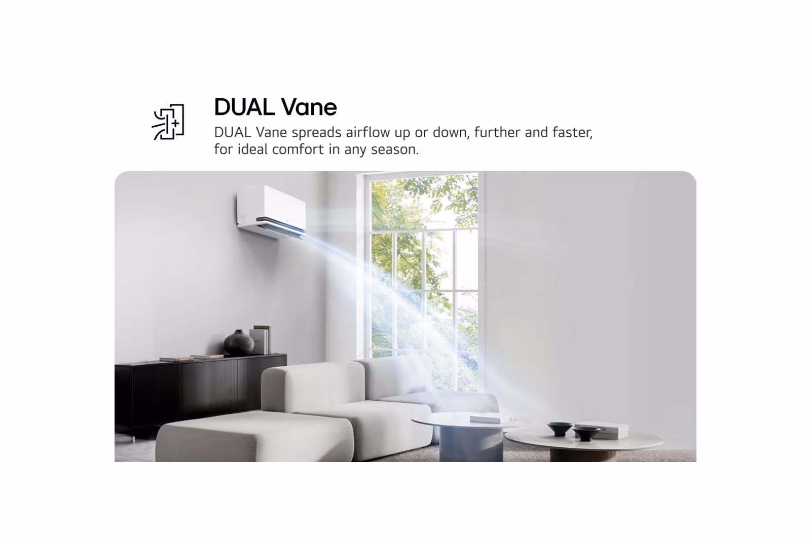 LG AI Air DA24CEH.NGGF Inverter, (70-80m2) Indoor + Complect
