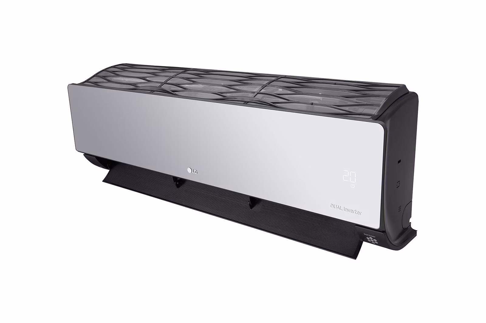 LG ArtCool A18CMH.NGGFB (50-60 m2, Inverter) - Black, Indoor + Complect