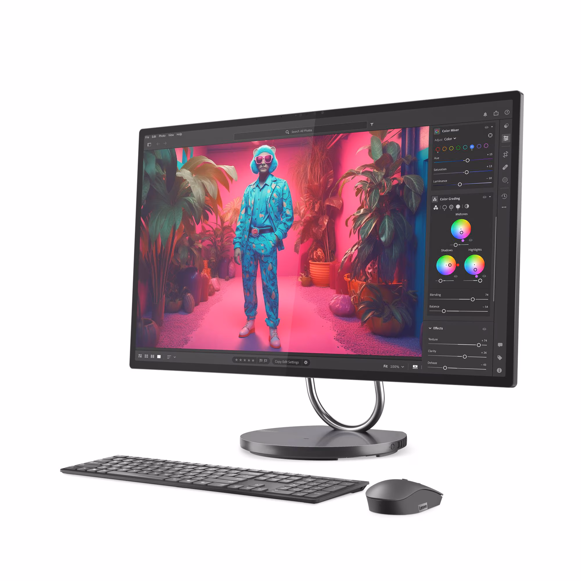 Lenovo Yoga AIO 32ILL10 31.5" Intel Core™ Ultra 7 258V 32GB DDR5 1TB M.2 UHD (3840x2160) 