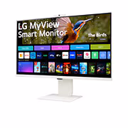 LG Smart 32SR85U-W 32" 3840 x 2160 IPS 400 cd/m² 5ms webOS Built-in FHD Webcam and Speakers