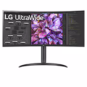 LG UltraWide 34" Curved IPS QHD 3440 x 1440 5ms 60Hz